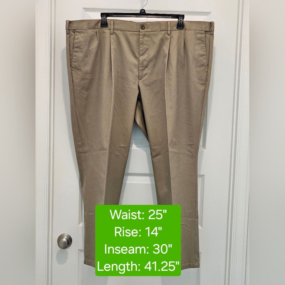 Dockers Men's Signature Khaki Pants, EUC, Size 50